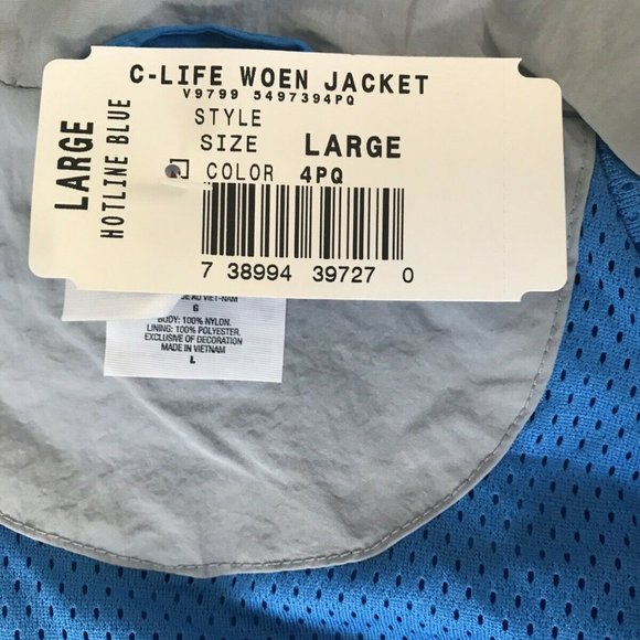 Champion Golf Jacket Hotline Blue Sizes L and XL NWT - Picture 8 of 10